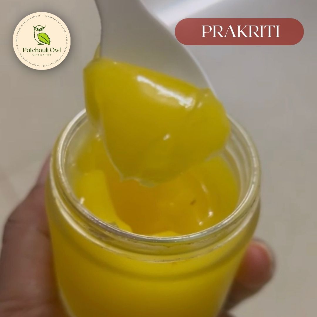 PRAKRITI - Saffron gel infused with Aloevera, Citrus & kumkumadi