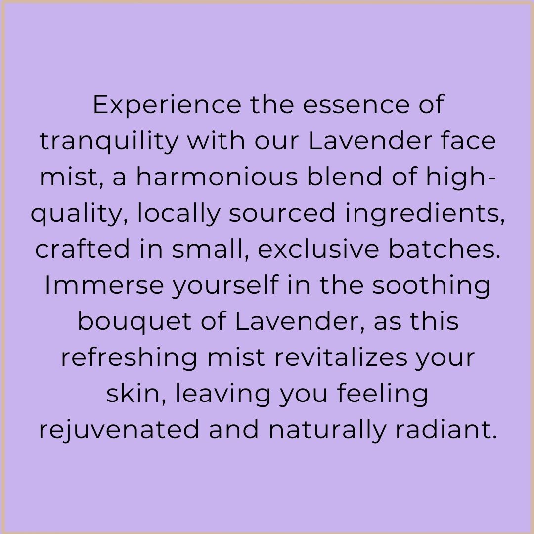 Face Mist - Lavender